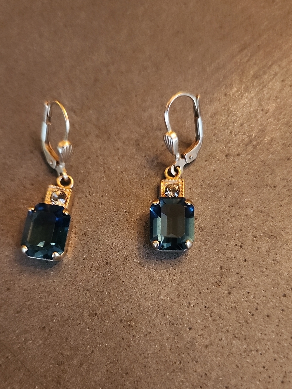 Blue Topaz Earrings